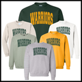 Ouachita Warriors Polka Dot Cotton Blend Crewneck Sweatshirt