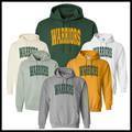 Ouachita Warriors Polka Dot Cotton Blend Hoodie Sweatshirt