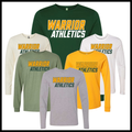 Ouachita Warriors Athletics Long Sleeve Ringspun Cotton T-Shirt