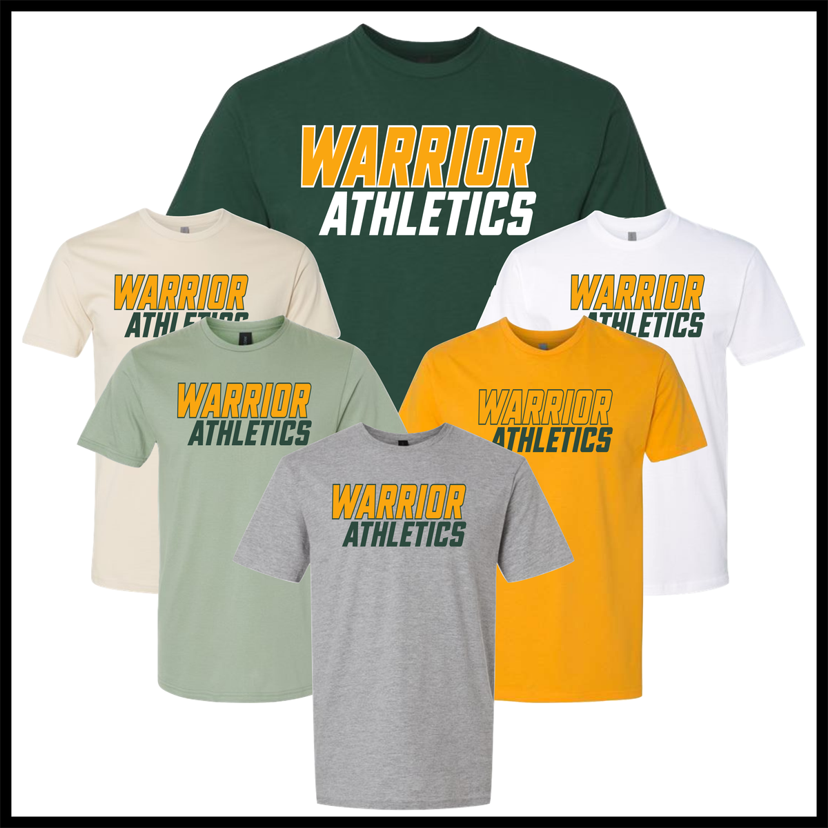 Ouachita Warriors Athletics Short Sleeve Ringspun Cotton T-Shirt