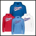 Rangers 100% Poly Wicking Hoodie Sweatshirt
