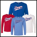Rangers Long Sleeve Ringspun Cotton T-Shirt