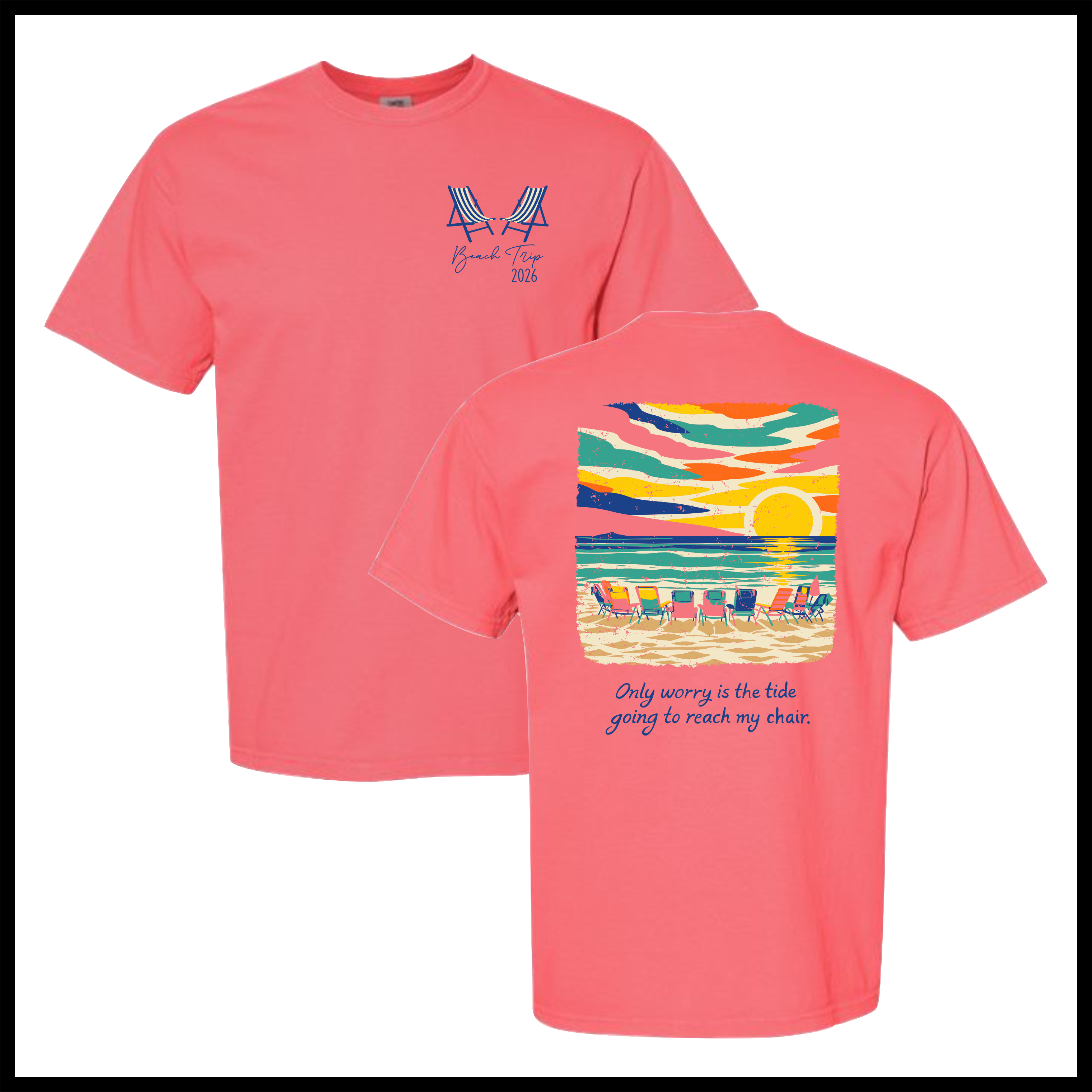 SMMBC Beach Trip 2026 Comfort Colors T-Shirt