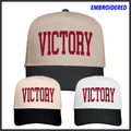Victory Baseball 5 Panel VICTORY Text Hat