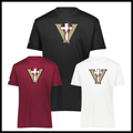 Victory Baseball V Logo Short Sleeve Poly Wicking T-Shirt