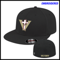 Victory Baseball Black FlexFit Hat