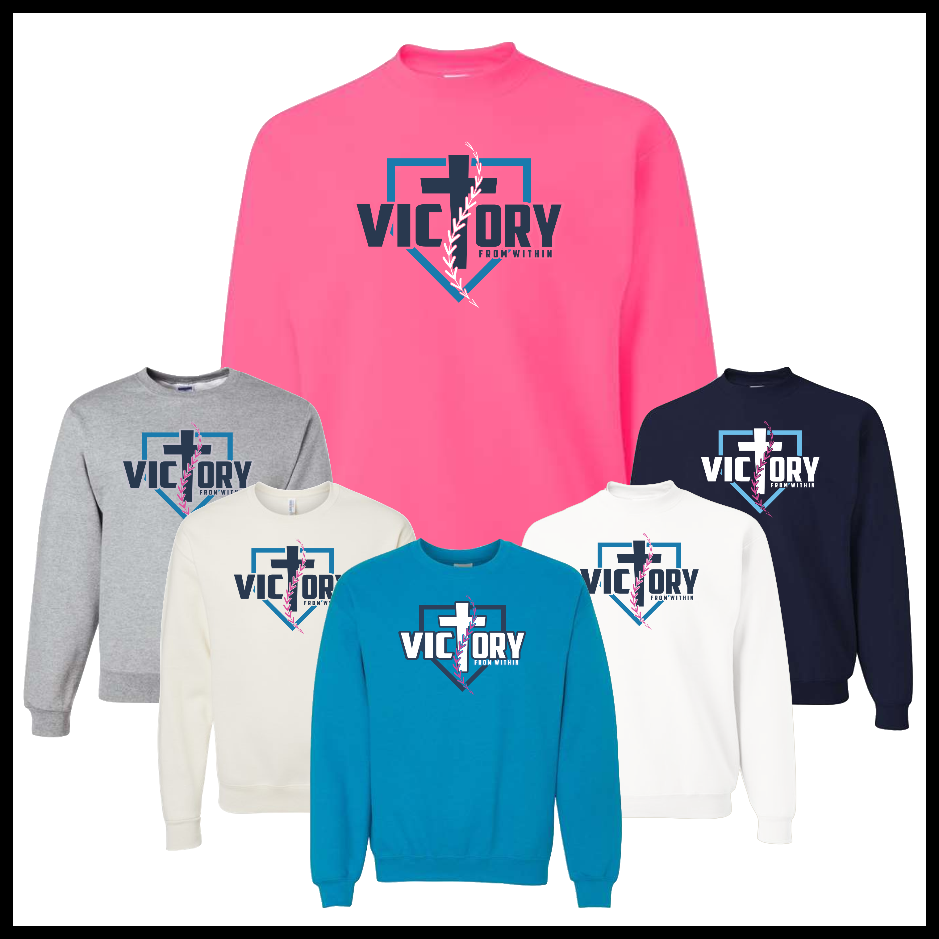 Victory Baseball Crewneck Sweatshirt