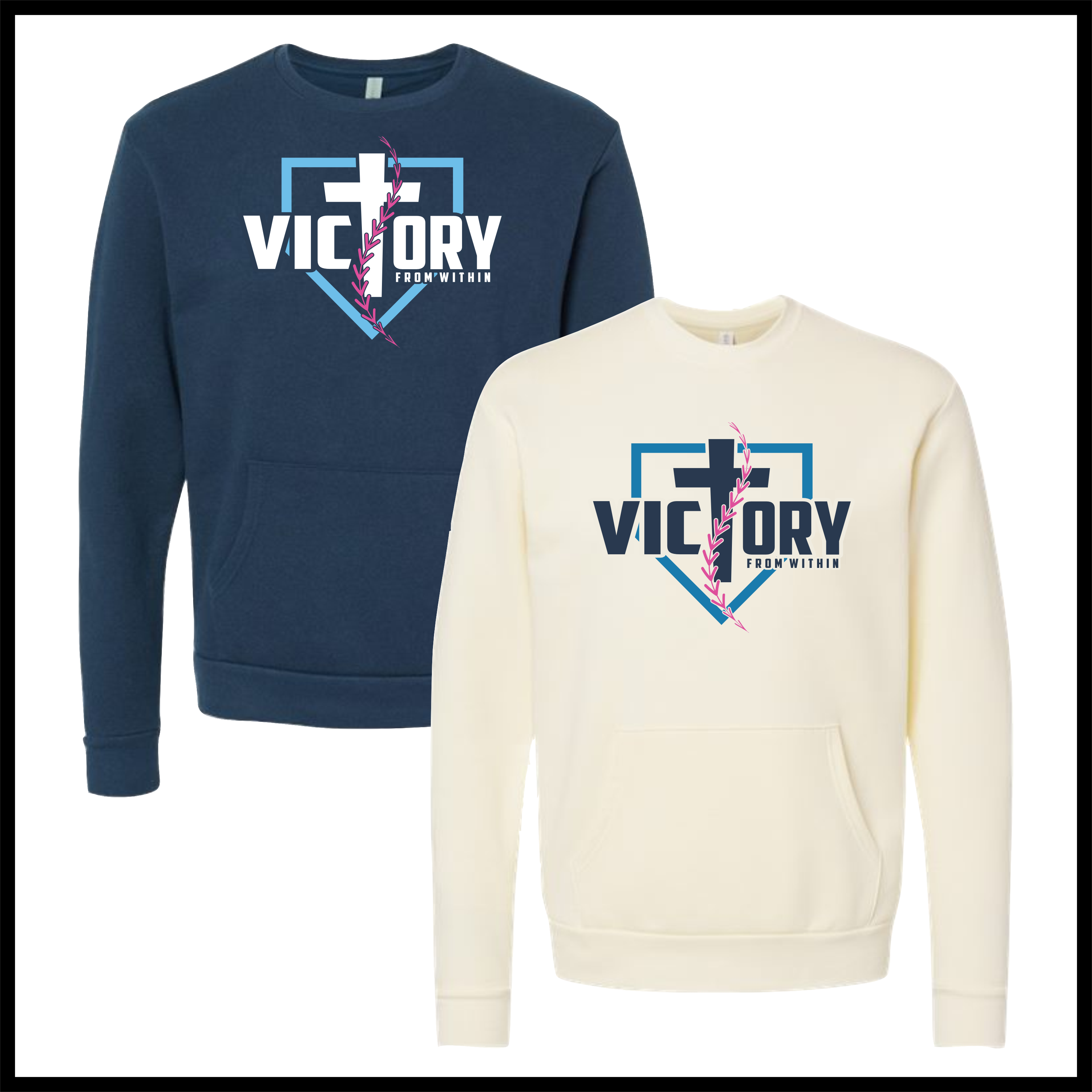 Victory Baseball Pocket Crewneck Sweatshirt